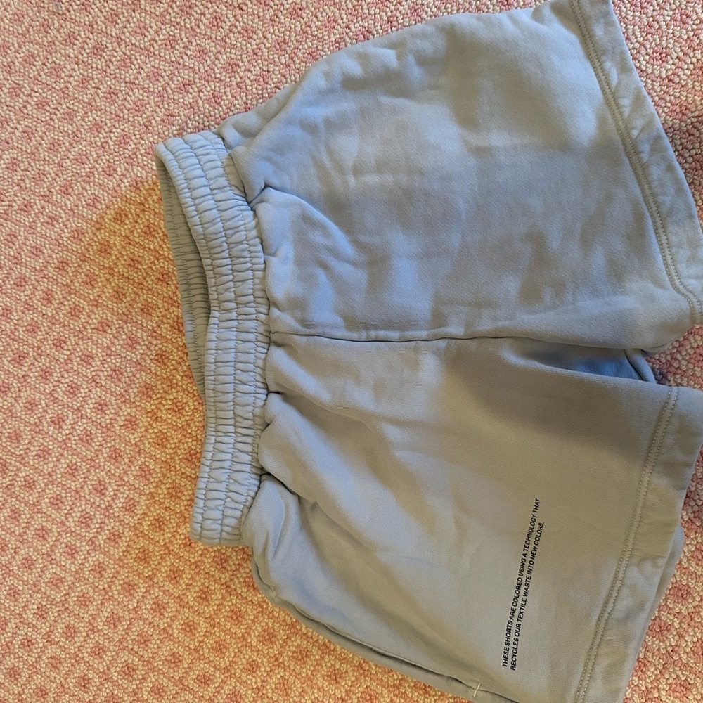 Pangaia blue shorts